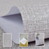 Yancorp 10ft Textured Fabric Gray Wallpaper, Faux Grasscloth Peel and Stick Self-Adhesive for Cabinets