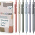 Mr. Pen - Retractable Fine Point Gel Pens, 6 Pack, Cute Aesthetic Morandi Barrels, Fast Dry Ink for Journaling