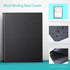Binditek 200 Pack Binding Covers and Backs Set, 8.5 x 11 Inches, 100 Pcs 10 Mil Clear PVC Binding Covers, 100 Pcs 12