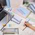 Colarr 54 Pieces Aesthetic School Supplies Set, Back to School Essentials Kit for High School and College (Morandi)