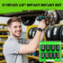 1/2" Set, 9-Piece 6-Point, 29mm, 30mm, 31mm, 32mm, 33mm, 34mm, 35mm, 36mm,38mm Drive Impact Socket Metric Deep Axle Nut