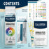14-in-1 120 Full Panel Urine Test Strips for Urinalysis | Strips in Resealable Pouches Test for Kidney Health, Liver