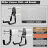 20-Pack LANDNEOO Garage Hooks, Steel Garage Accessories for Organization and Storage, Heavy Wall Mount Duty Hooks