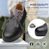 Steel Toe Covers for Shoes, No Slip Metal Protector Cap for Workplace Men Women (Black 2.0)
