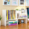 IUSEIT Desktop Shelf Organizer, Adjustable Wood Office Storage Rack, Counter Display Small Bookshelf