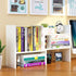IUSEIT Desktop Shelf Organizer, Adjustable Wood Office Storage Rack, Counter Display Small Bookshelf