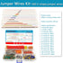 560Pcs Breadboard and Jumper Wire Kit, PCB Circuit Board Assortment with Tweezers, Alligator Clip Test Leads
