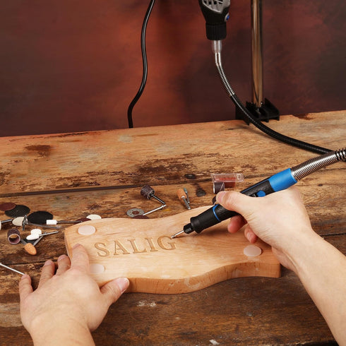 Flexible Shaft Rotary Tool Attachment, Keyless Chuck 1/32 to 1/8 , 36 Long Cable for Engraving and Polishing