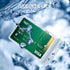 Waterproof Sealable Clear Plastic Vertical ID Badge Holder with Metal Clips for Work ID, Key Card, Driver’s License