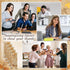 Epakh 50 Sets Fall Pens Gifts with Greeting Cards, Fall Party Favors for Adults Bulk Thanksgiving Pen Autumn Gift