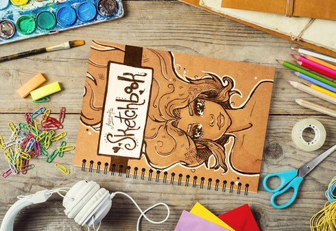 YOTNUS 6 Pcs A5 Spiral Notebooks, 5x8 Inches, Ruled Lined Paper for Work and Study (Brown)