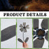 Welding Practice Kit, 12.01 x 4.25 Inch Flower Coupons, DIY Steel Art Training for Beginners MIG Arc Stick TIG
