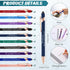 Zhanmai 20 Sets Employee Appreciation Gifts - Marble Sign Inspirational Spiral Notebooks with Motivational Pens