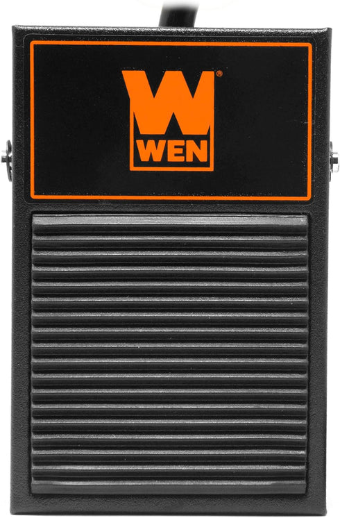 WEN WA0392 120V 15-Amp Momentary Power Foot Pedal Switch for Woodworking