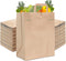 Stock Your Home 70 Lb Kraft Brown Paper Bags with Handles (50
