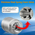 Boltigen 1/2 Inch NPT Thread Stainless Steel Spring Check Valve, Non-Return Horizontal Check Valve for Well, Pump, Tank