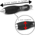 Fat Heavy Weighted Pens | Set of Two Super Big Pens with TWO BONUS INK REFILLS for Arthritis Aid
