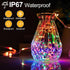 328FT 1200LED 8 IP67 OGORI Fairy Lights Outdoor, Multicolor Fairy String Lights Modes Remote & Timer, Waterproof Fairy