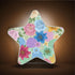 Burbuja 0.2W Garden Flowers LED Night Light Plug into Wall Star-Shaped Nightlight Dusk to Dawn Auto Sensor for Bedroom