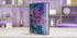 Designer Greetings, Designer Papers Flex Cover Journal with Elastic Band, “Grace, Grit, Gratitude” Purple and Blue Marble - 320 Pages (6” x 8.25”) - Perfect for Work, School, Creative Writing, by DESIGNERGREETINGS