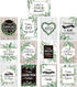Pajean 13 Pcs Growth Mindset Posters, Simply Boho Eucalyptus Motivational Classroom Decorations for Teachers and