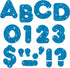 Trend Enterprises "4" Sparkle Uppercase Ready Letters Set", Blue