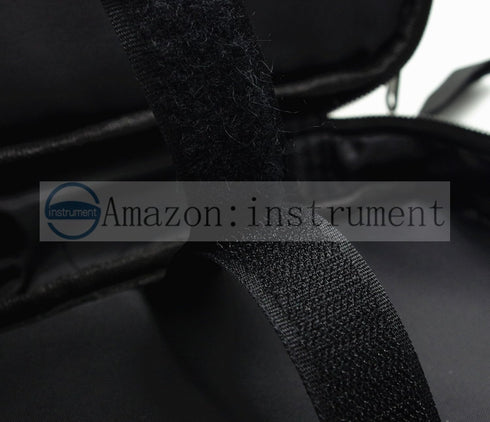 TH19 Double Layered Padded Zipper Soft Case with Wrist Strap for Multimeter Meter