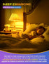 Bulb, Bulbs 1900K Bulbs 60W E26 A19 Bulbs 2 Pack Sleep Light Amber Light for Sleep Therapy, Blue Light Blocking, Dim