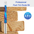 1/4 inch Trimming Shank CNC Router Bit Dowm Cut Flush Trim Router Bits Solide Carbide End Mill with Nano Blue Coating