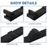 9 in Inside Foam for Metal Roofs, Classic Rib Profile Foam Closure Strips for Metal Roofing Panels (10 Pcs)