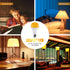 Bulb, Dimmable 1600K 180LM Bulb, E26 3W Amber Light Warm White LED Nightlight Blue Light Blocking Sleep Aid, Base