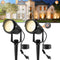 Dusk to Dawn Outdoor LED Spotlight,Outdoor Landscape Lighting with Photocell Sensor, 3000K