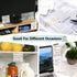 Transparent Sticky Notes, 3x3 inch Clear Self-Adhesive Waterproof Notes for Annotation, College & Office Supplies