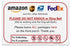 Leave Package Sign - Do Not Knock or Ring Doorbell, Dog Will Bark, 6" x 9", Waterproof PVC