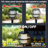 2 Pack 3.15 inch, 2.87 inch), 1.2V 600mAh Solar Light Replacement Top, Replace Solar Light Part for Lantern (Top Bottom