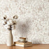 17.5"x276" ICOOP Beige Wallpaper Rabbit Neutral Peel and Stick Wallpaper Boho Vintage Farm Cottage Contact Paper