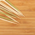 3.5" (8.9cm) 1,000 BambooMN Chicken Meat Marker Bamboo Paddle Pick - - Units