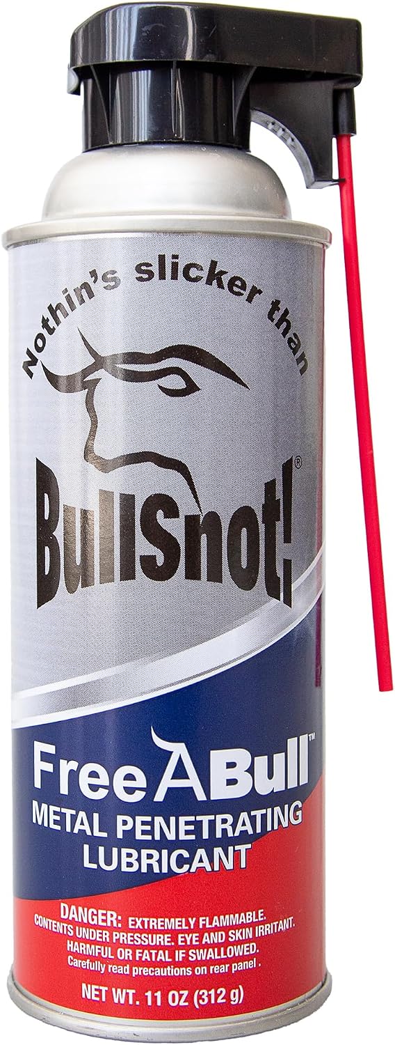 BullSnot FreeABull Metal Penetrating Lubricant (1 can) Rust & Corrosion Remove Frees