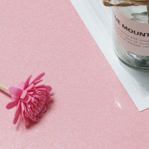 15.8 197 Glossy Pink Contact Paper, Peel and Stick Self-Adhesive Removable Glitter Wallpaper for Kitchen Cabinets