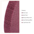 uxcell 150mm x 25mm 320 Grit Non-Woven Polishing Wheel, Nylon Wire Drawing Abrasive Flap Wheel