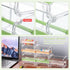 Outus 6 Pieces Transparent Washi Tape Dispenser, Multi Masking Tape Cutter Holder for Desktop Office Storage