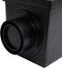 NDS 1244 Outlet Adapter for Catch Basin, Fits 3 in. & 4 in. Drain Pipes, Black