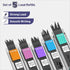 Mr. Pen Pastel Mechanical Pencil Set with Lead and Eraser Refills, 5 Sizes 0.3, 0.5, 0.7, 0.9, 2mm for Drawing and