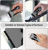 2 Pack, 30 Set Bates- Razor Blade Scraper Tool, Extra Stainless Steel Blades, Anti-Slip Ergonomic Handle Design, Razor