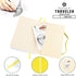 Pentalic Pocket Sketchbook: 3" x 4" Traveler Journal, 160 Pages, Citrine Yellow