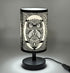 Black Metal Owl Pattern Table Lamp Bedside Lamp Decorative Nightstand Lamp for Bedroom Living Room,Dining Room,Kitchen