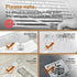 Drain Key Lifting Hooks - 5 Pack 304 Stainless Steel Drain Grate Puller Lift Out Key for Easy Shower Drain Cleaning, Silver by EUSTREER