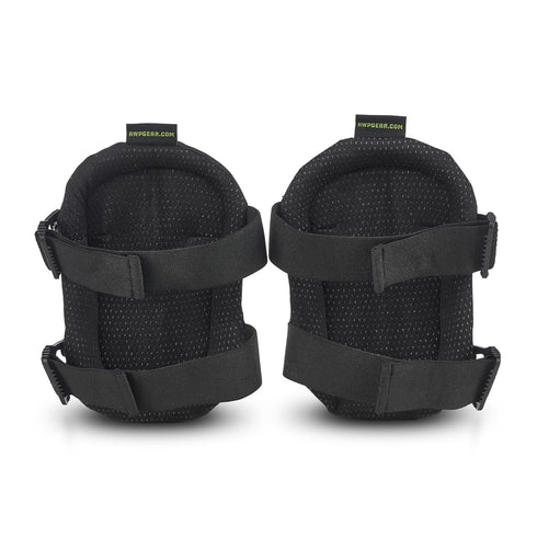AWP Non-Marring Roofing Sub-Floor/Underlayment & Tile Knee Pads with Heavy Duty Foam Padding, Breathable Air-Mesh Interior and Non-Marring Caps | One Size