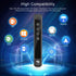 Rechargeable Presentation Clicker for PowerPoint - RF 2.4GHz Wireless Presenter Remote with Laser Pointer, Compatible