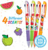 Tri-Color Smens- Scented Pens, 4 Count